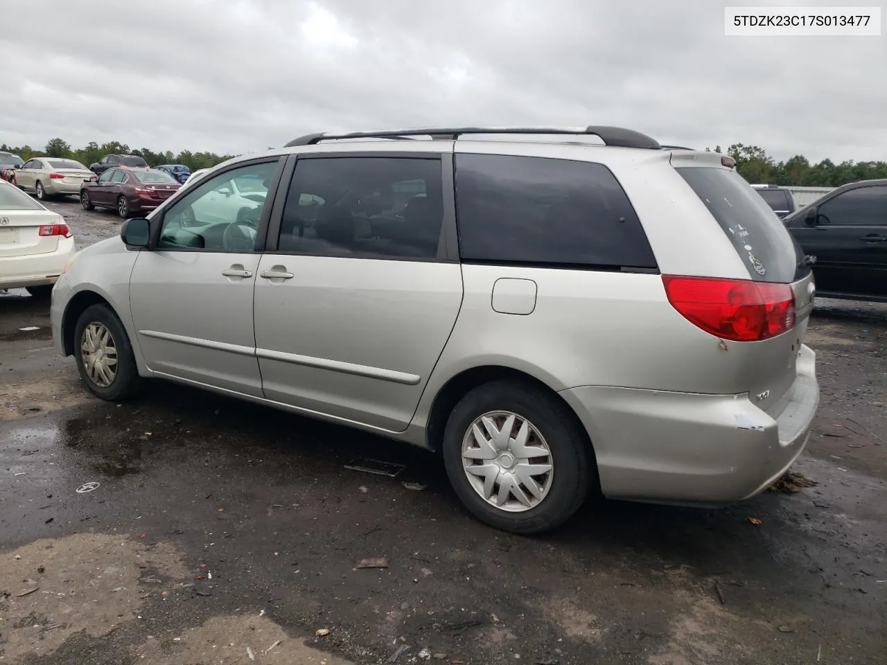 5TDZK23C17S013477 2007 Toyota Sienna Ce