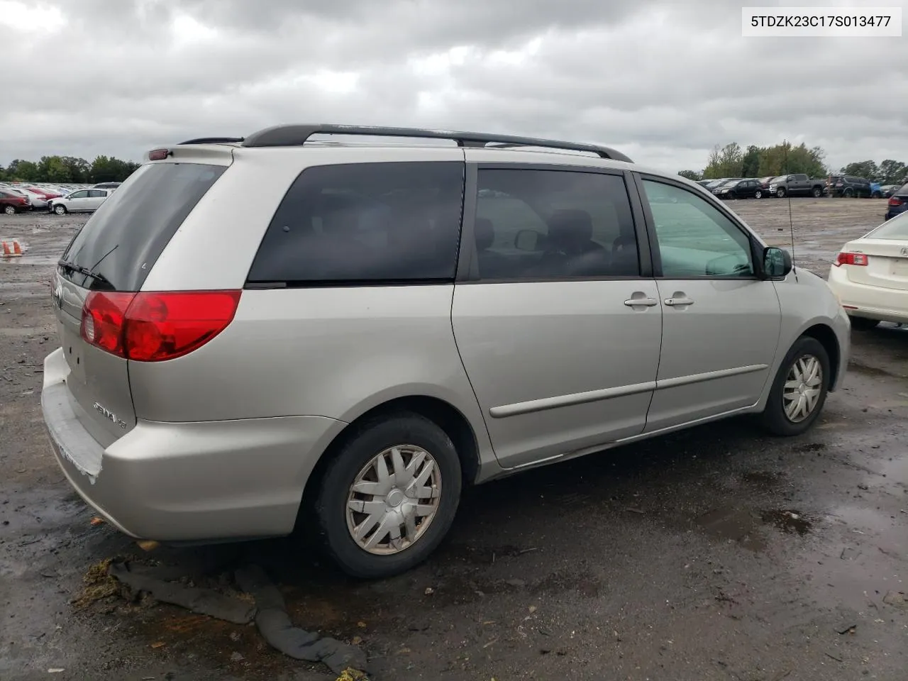 5TDZK23C17S013477 2007 Toyota Sienna Ce