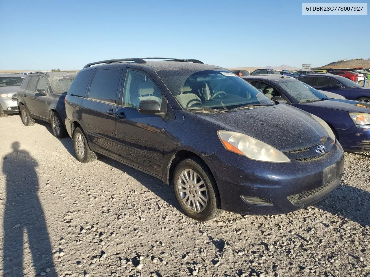 2007 Toyota Sienna Le VIN: 5TDBK23C77S007927 Lot: 73734104