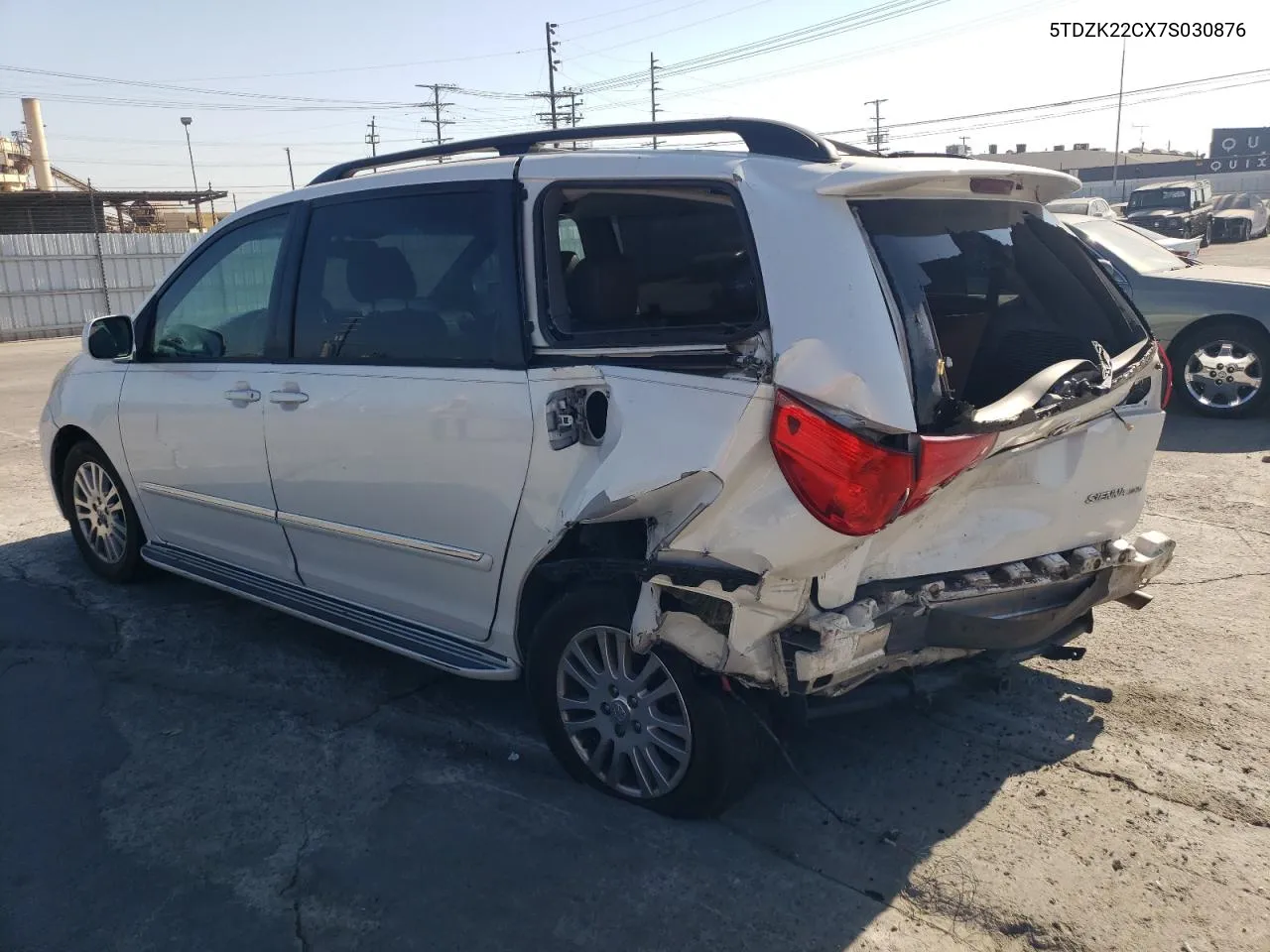 2007 Toyota Sienna Xle VIN: 5TDZK22CX7S030876 Lot: 74381714