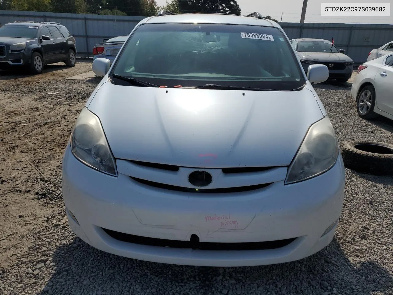 5TDZK22C97S039682 2007 Toyota Sienna Xle