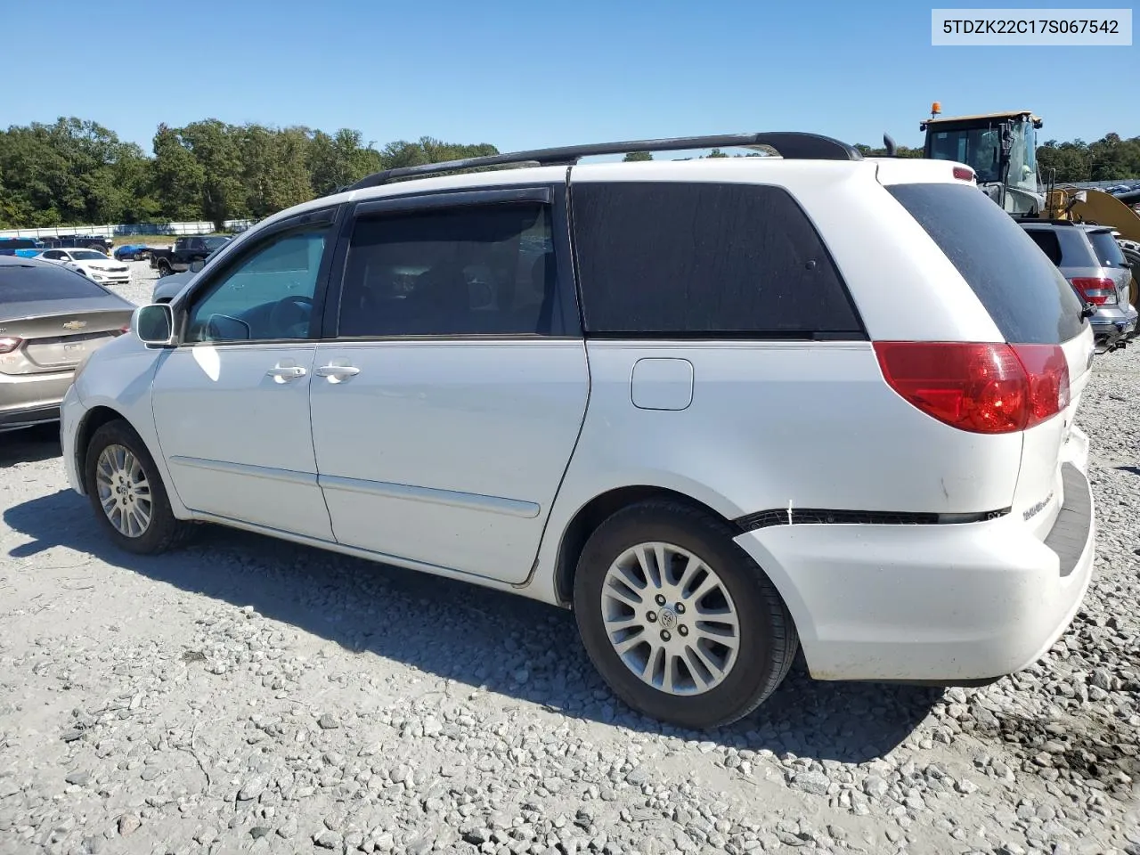 2007 Toyota Sienna Xle VIN: 5TDZK22C17S067542 Lot: 76424514