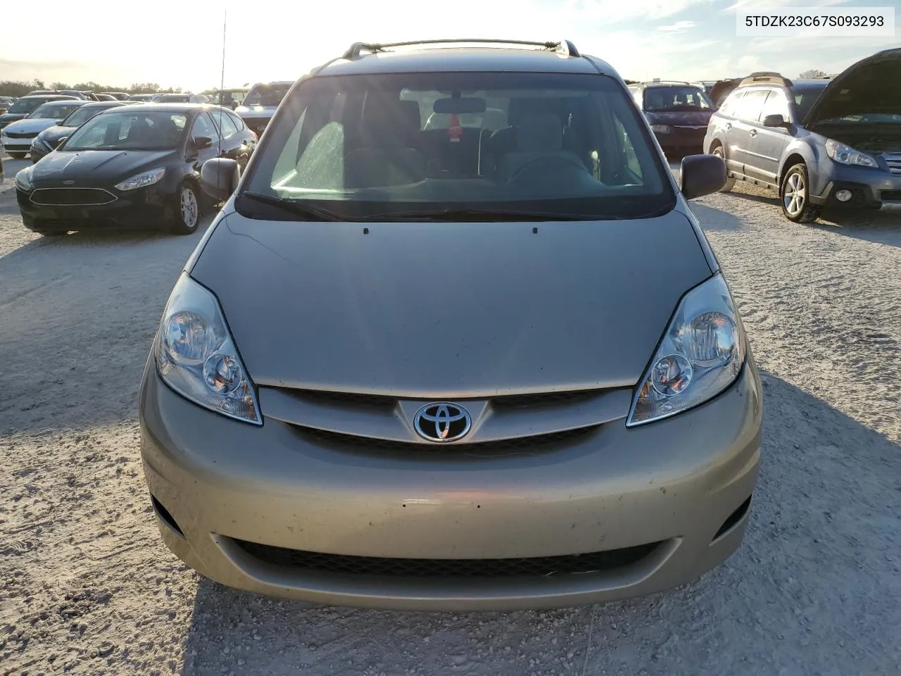 5TDZK23C67S093293 2007 Toyota Sienna Ce