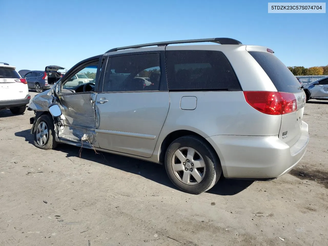 5TDZK23C57S074704 2007 Toyota Sienna Ce