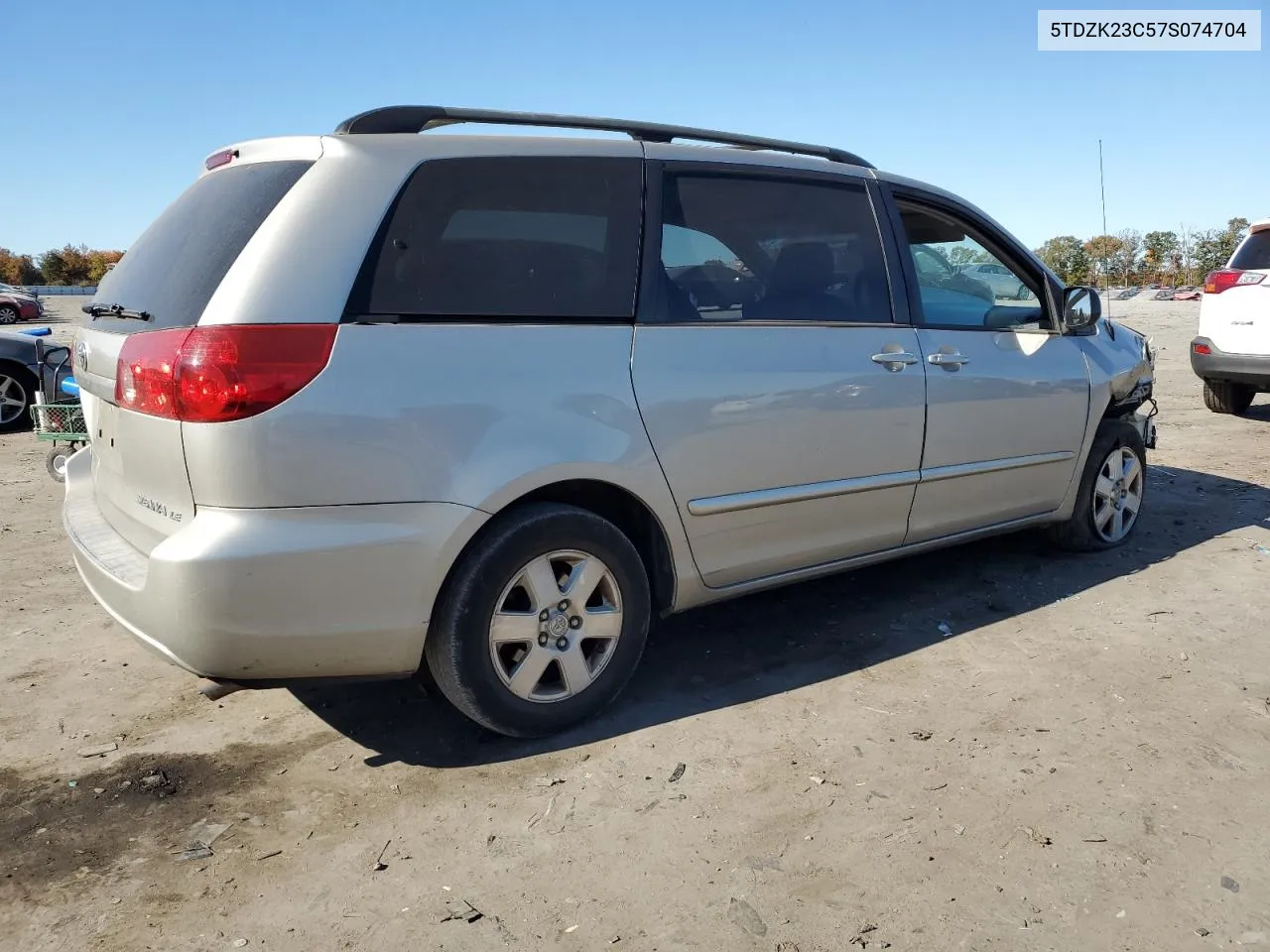 5TDZK23C57S074704 2007 Toyota Sienna Ce