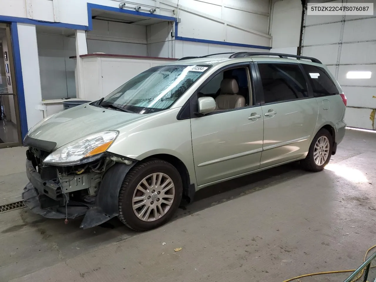 2007 Toyota Sienna Xle VIN: 5TDZK22C47S076087 Lot: 77904584