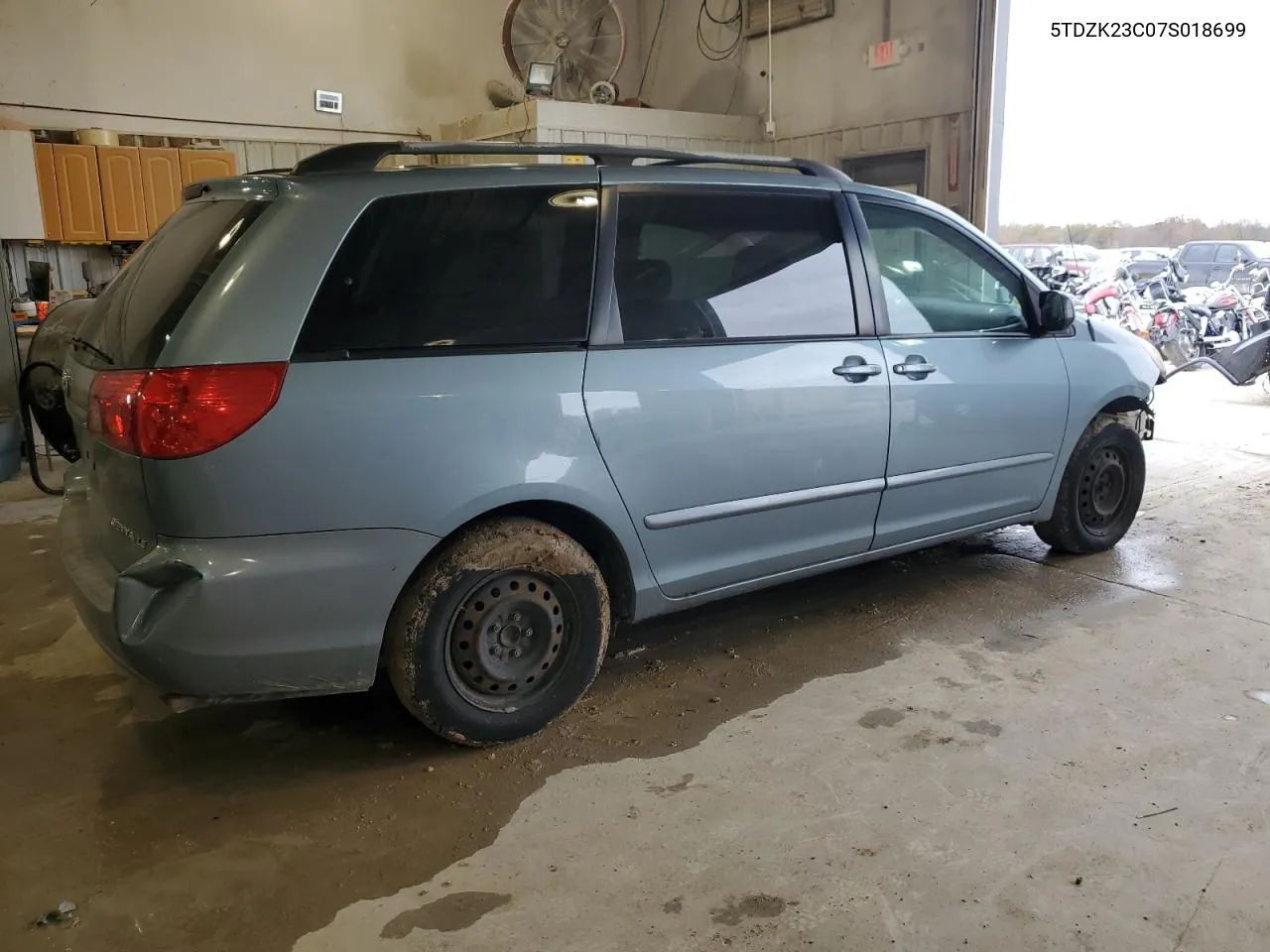 2007 Toyota Sienna Ce VIN: 5TDZK23C07S018699 Lot: 78443724