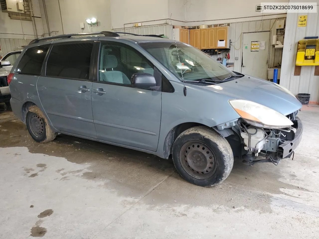 2007 Toyota Sienna Ce VIN: 5TDZK23C07S018699 Lot: 78443724