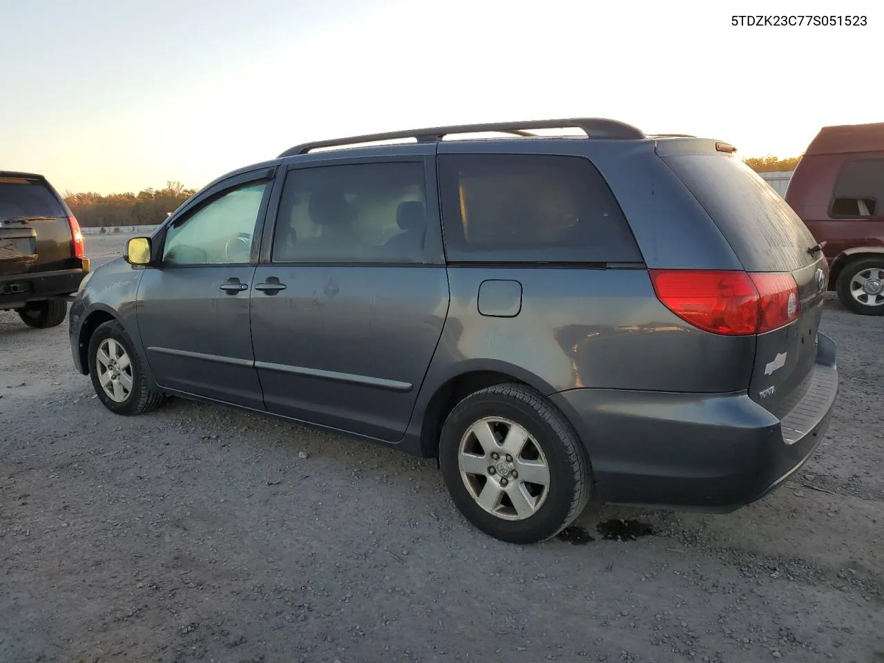 5TDZK23C77S051523 2007 Toyota Sienna Ce