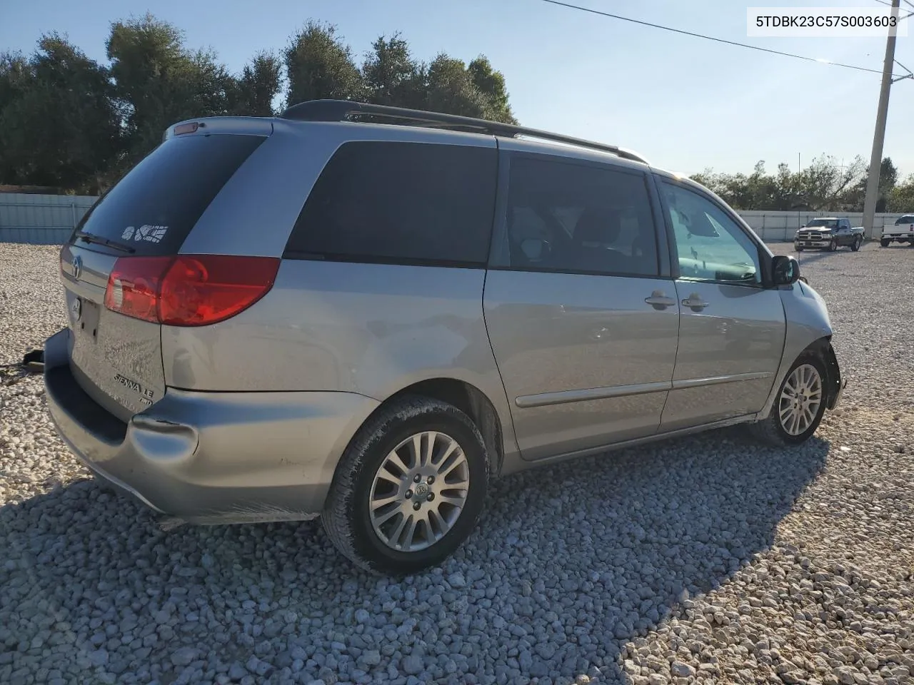 2007 Toyota Sienna Le VIN: 5TDBK23C57S003603 Lot: 79397514