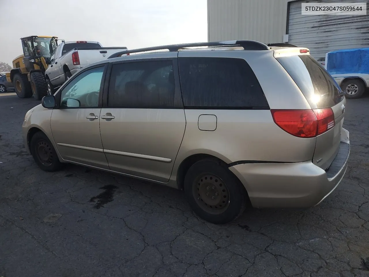 2007 Toyota Sienna Ce VIN: 5TDZK23C47S059644 Lot: 79688214