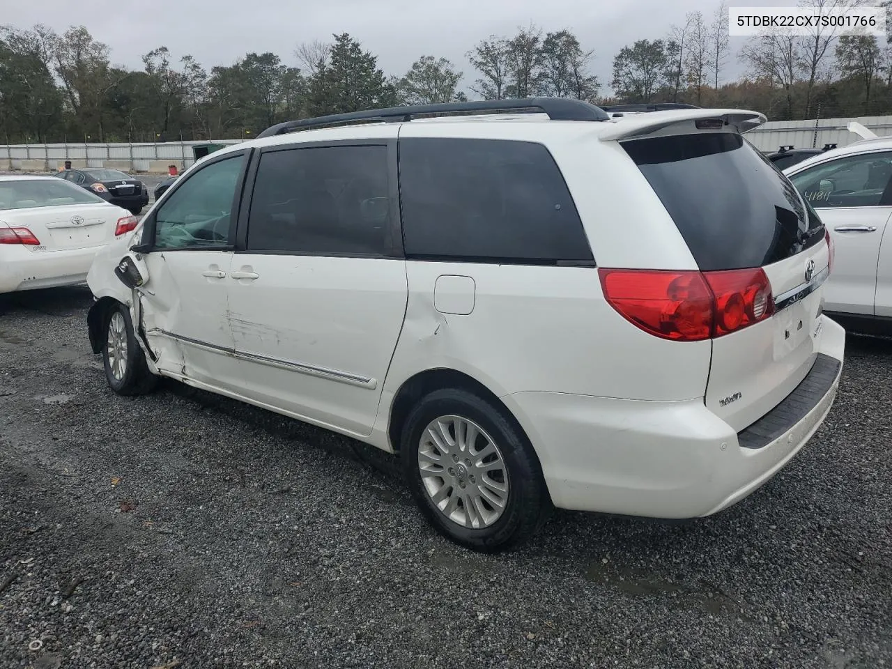 2007 Toyota Sienna Xle VIN: 5TDBK22CX7S001766 Lot: 79857404