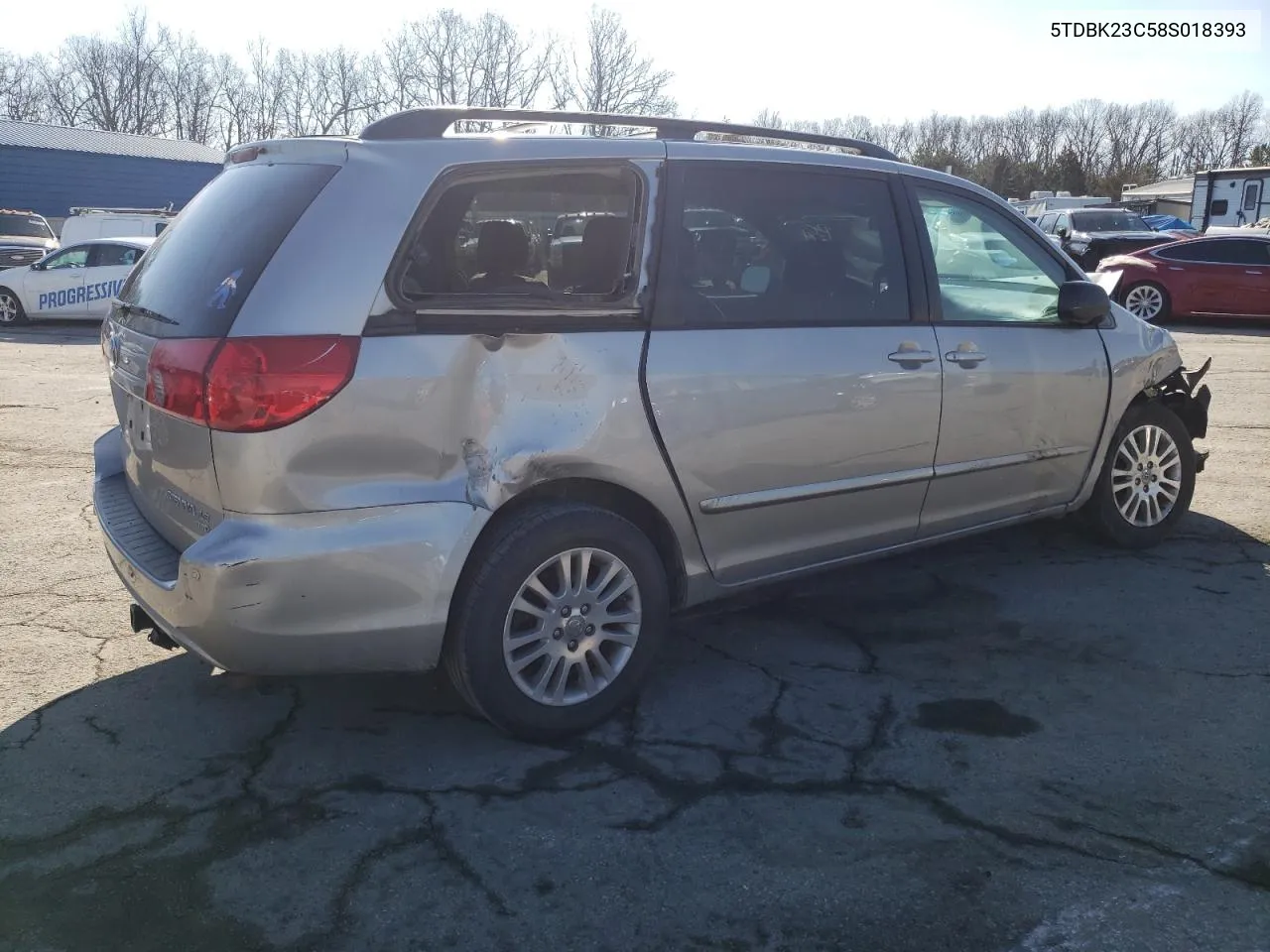 5TDBK23C58S018393 2008 Toyota Sienna Le