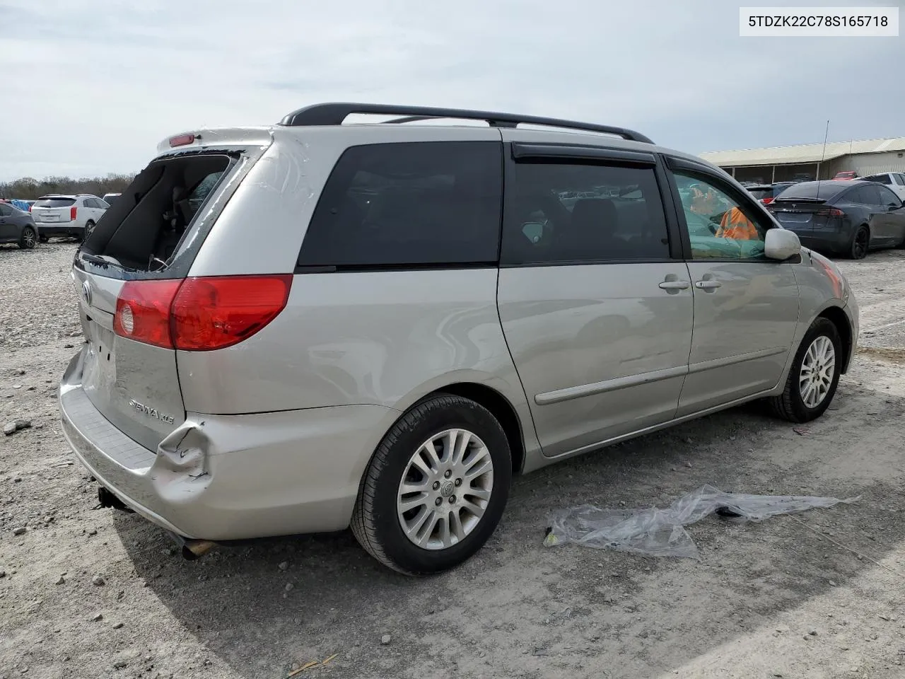 5TDZK22C78S165718 2008 Toyota Sienna Xle