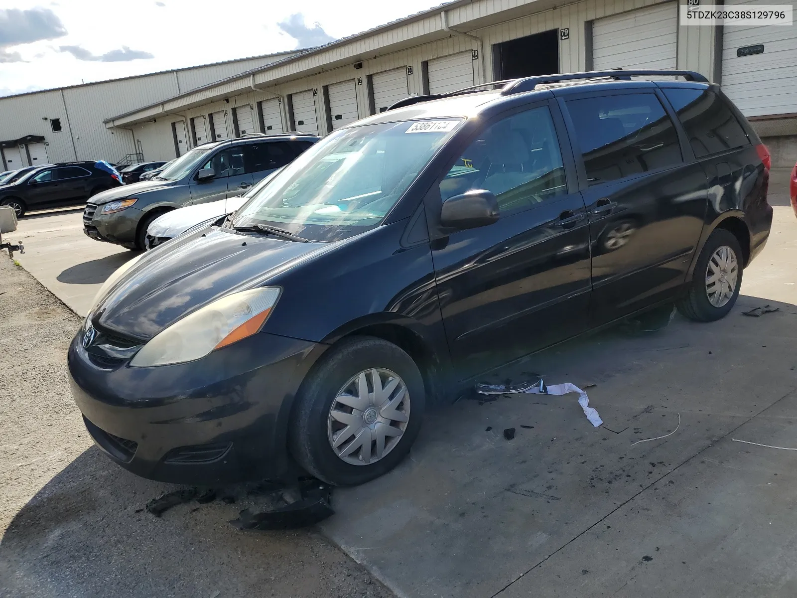 5TDZK23C38S129796 2008 Toyota Sienna Ce