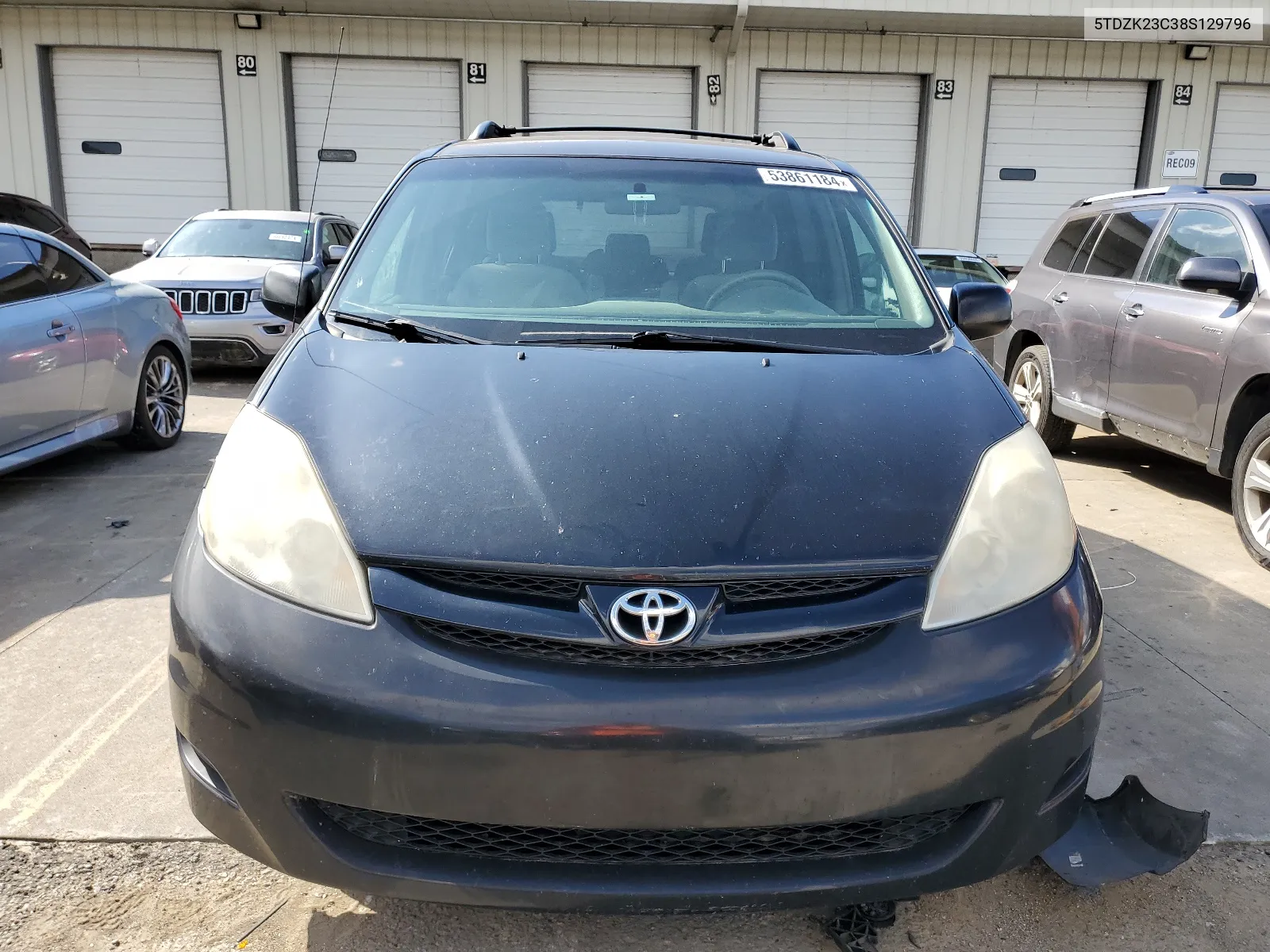 5TDZK23C38S129796 2008 Toyota Sienna Ce