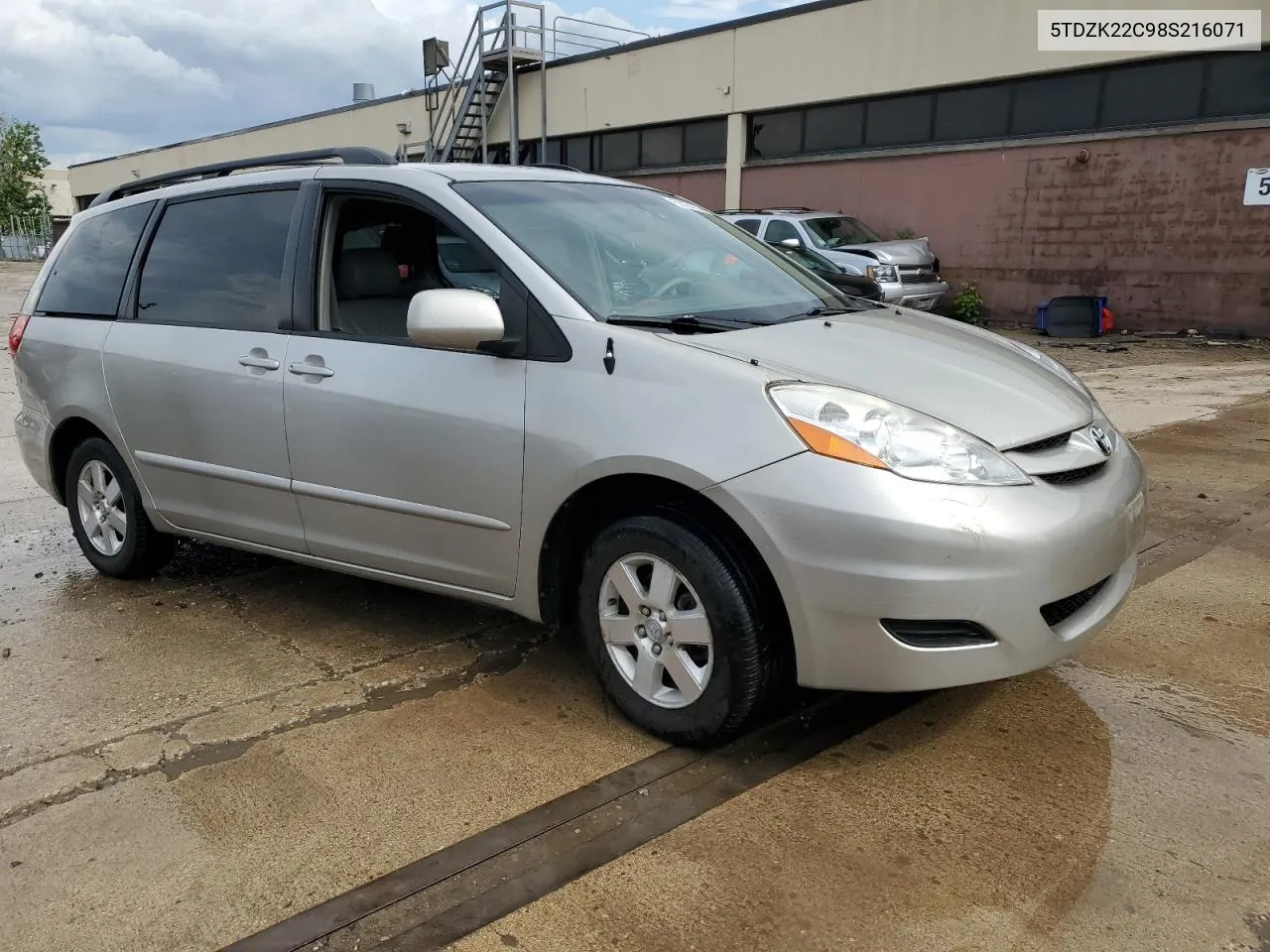 5TDZK22C98S216071 2008 Toyota Sienna Xle