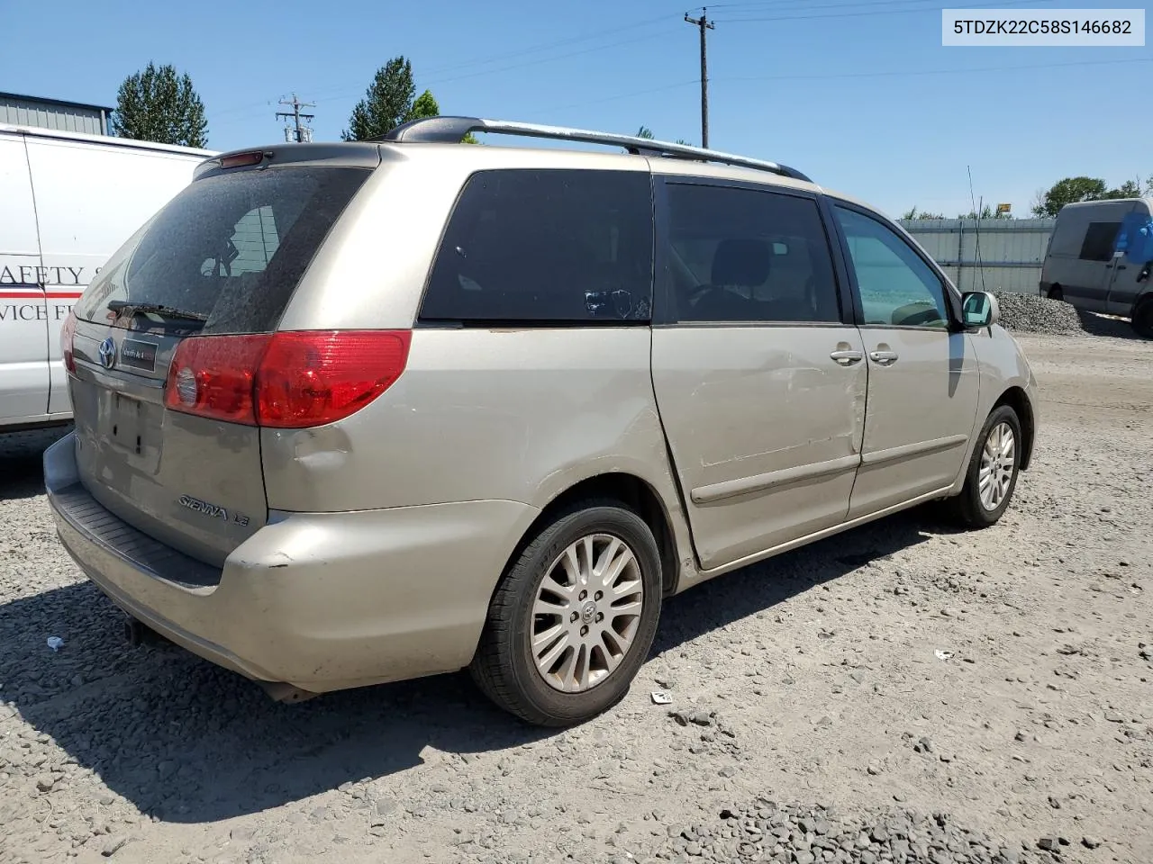 5TDZK22C58S146682 2008 Toyota Sienna Xle