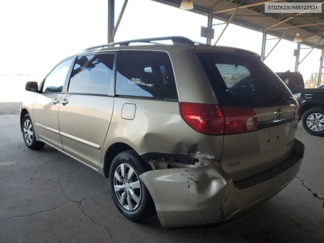 5TDZK23C98S122531 2008 Toyota Sienna Ce