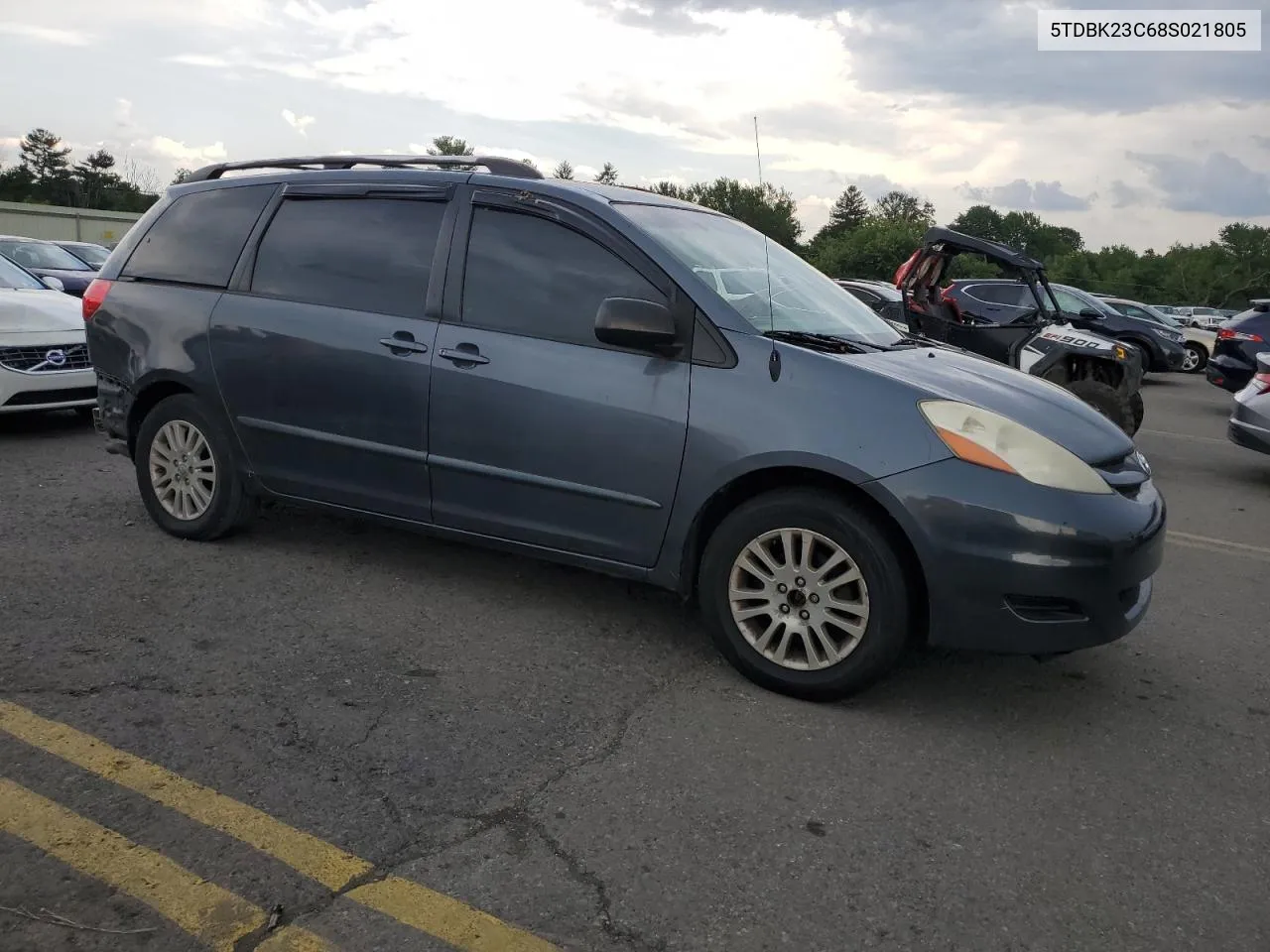 5TDBK23C68S021805 2008 Toyota Sienna Le