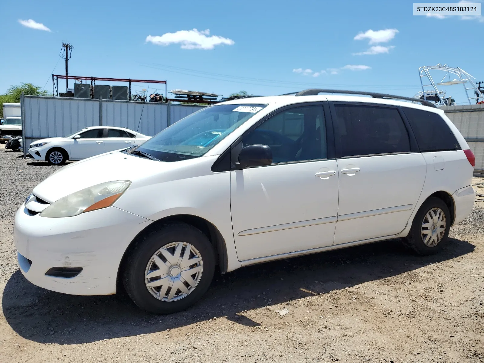 5TDZK23C48S183124 2008 Toyota Sienna Ce