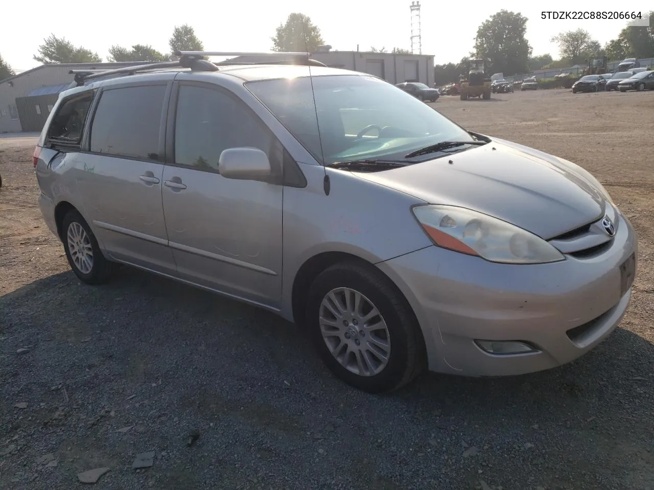 2008 Toyota Sienna Xle VIN: 5TDZK22C88S206664 Lot: 64439294