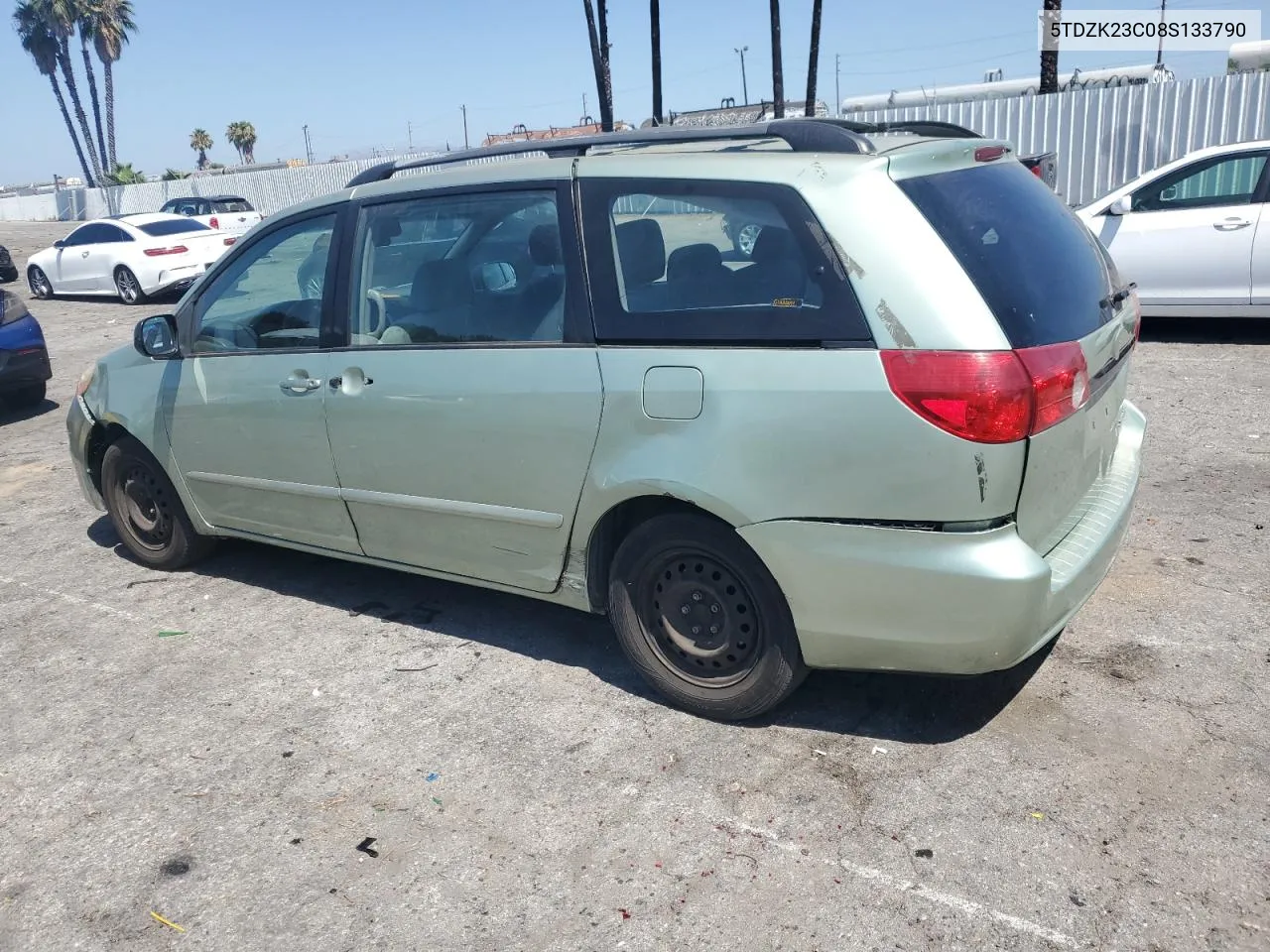 5TDZK23C08S133790 2008 Toyota Sienna Ce