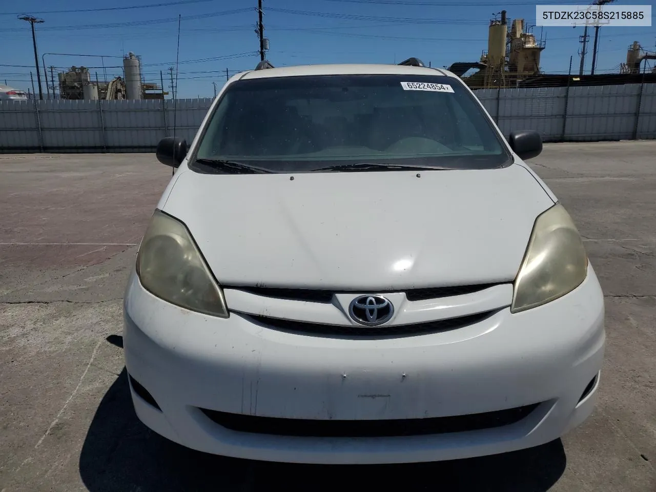 5TDZK23C58S215885 2008 Toyota Sienna Ce