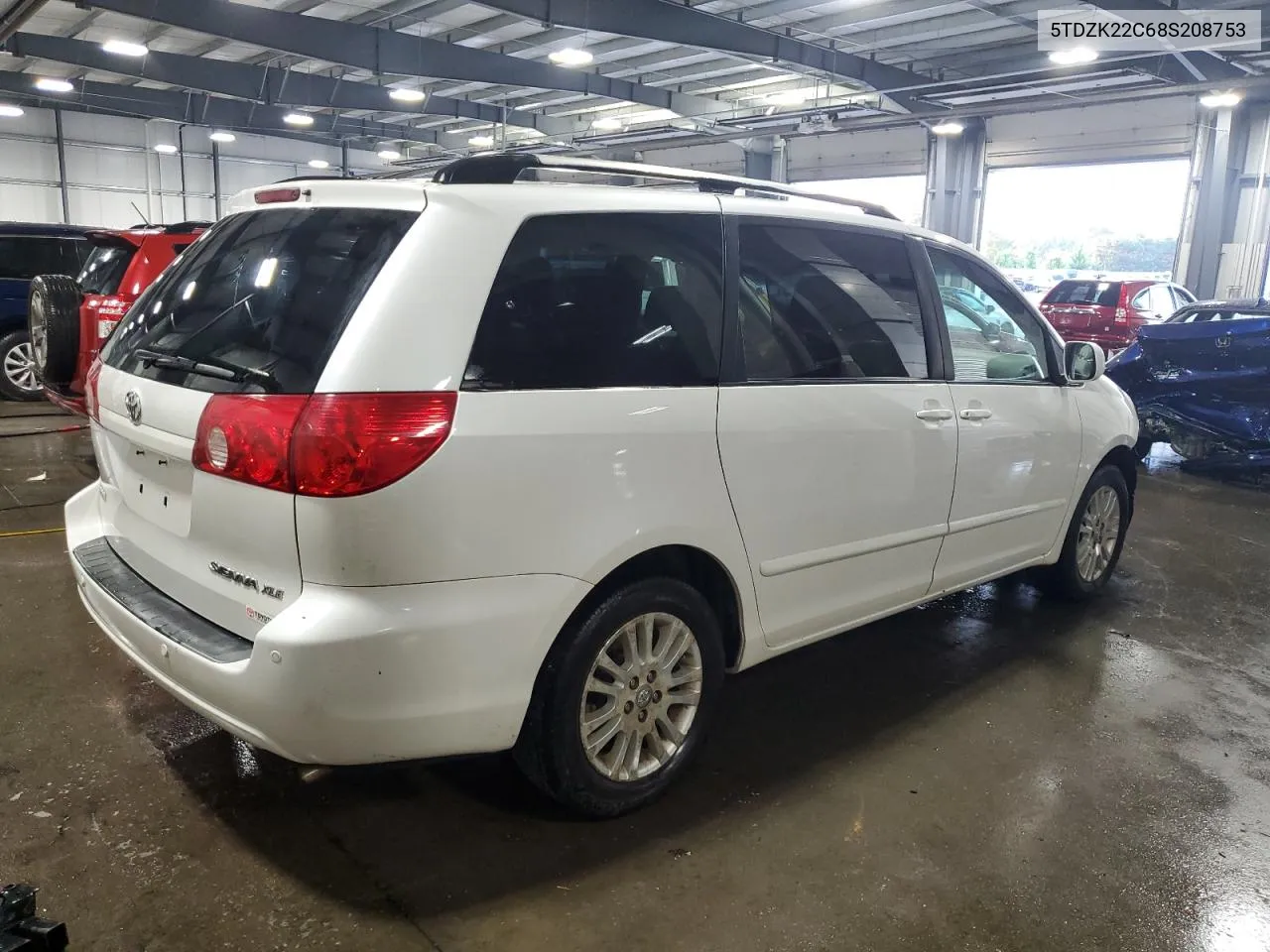 2008 Toyota Sienna Xle VIN: 5TDZK22C68S208753 Lot: 65313904