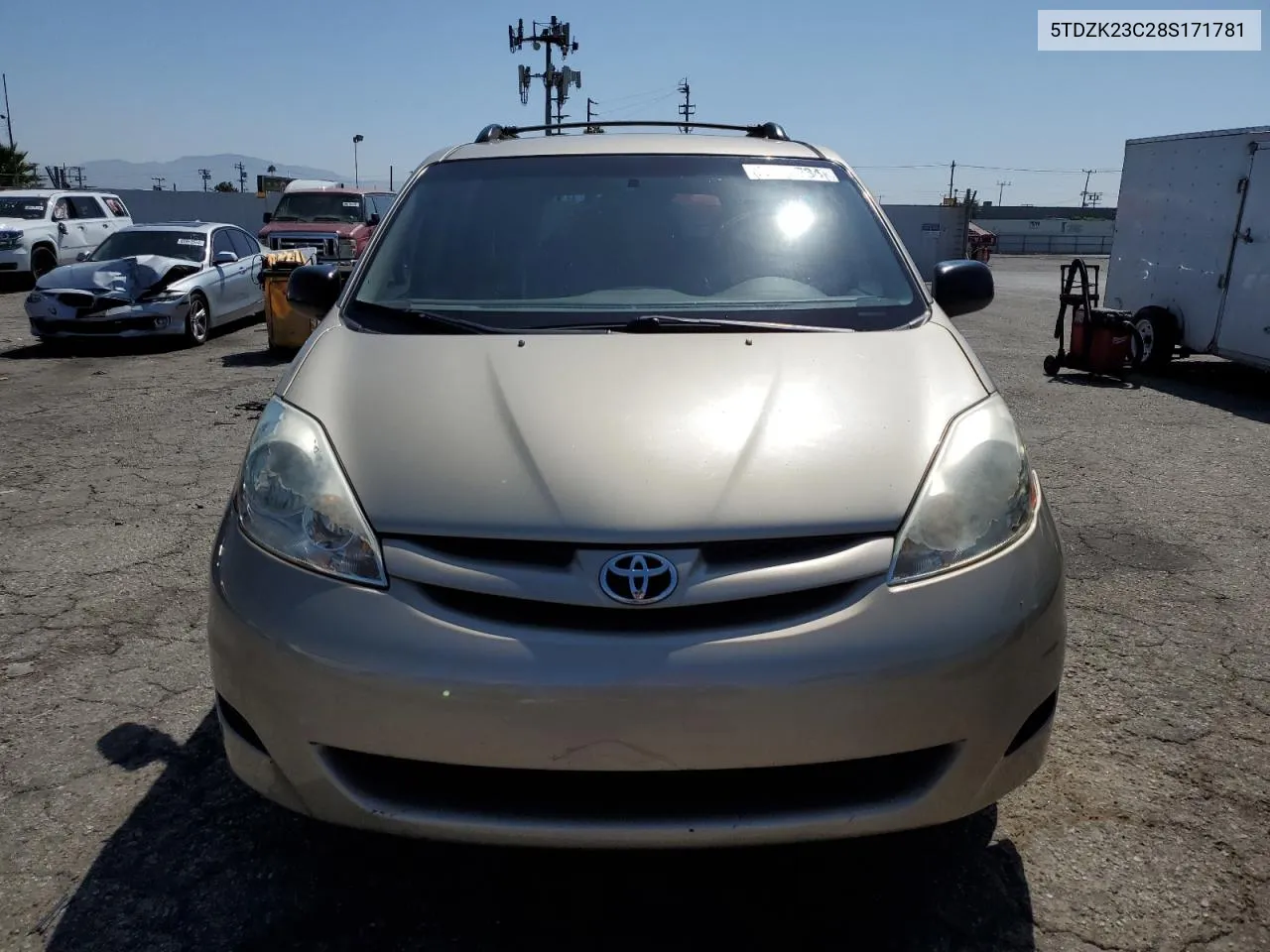 5TDZK23C28S171781 2008 Toyota Sienna Ce