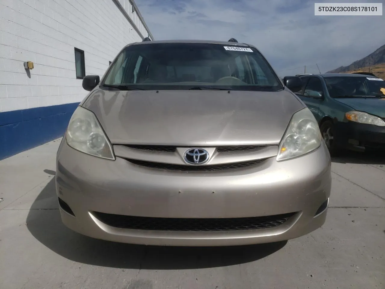 5TDZK23C08S178101 2008 Toyota Sienna Ce