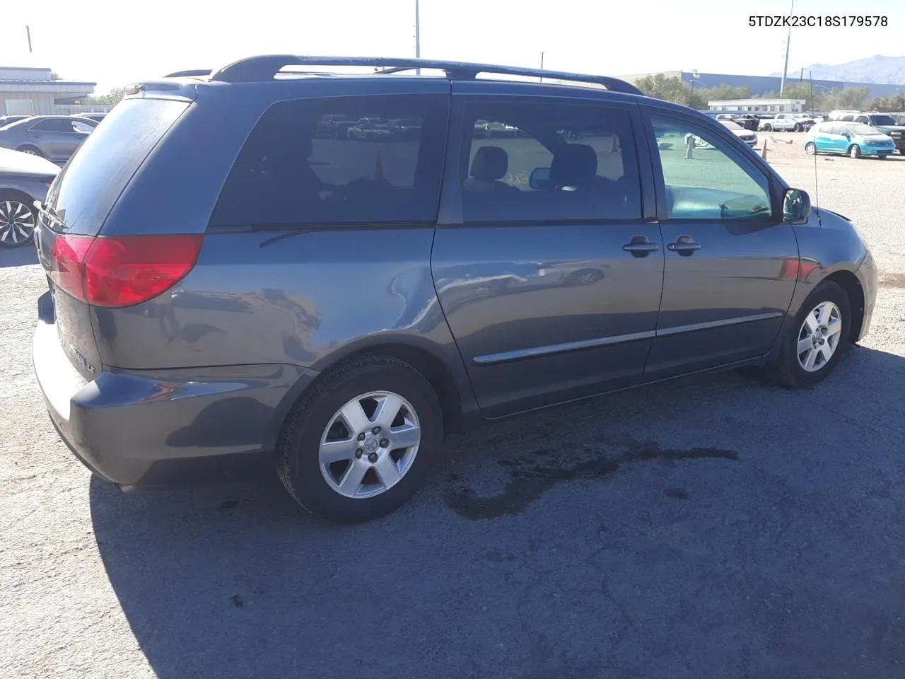 2008 Toyota Sienna Ce VIN: 5TDZK23C18S179578 Lot: 67478314