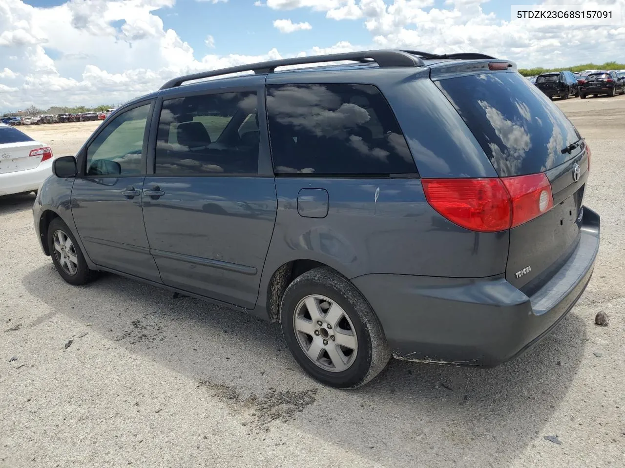 2008 Toyota Sienna Ce VIN: 5TDZK23C68S157091 Lot: 68938044