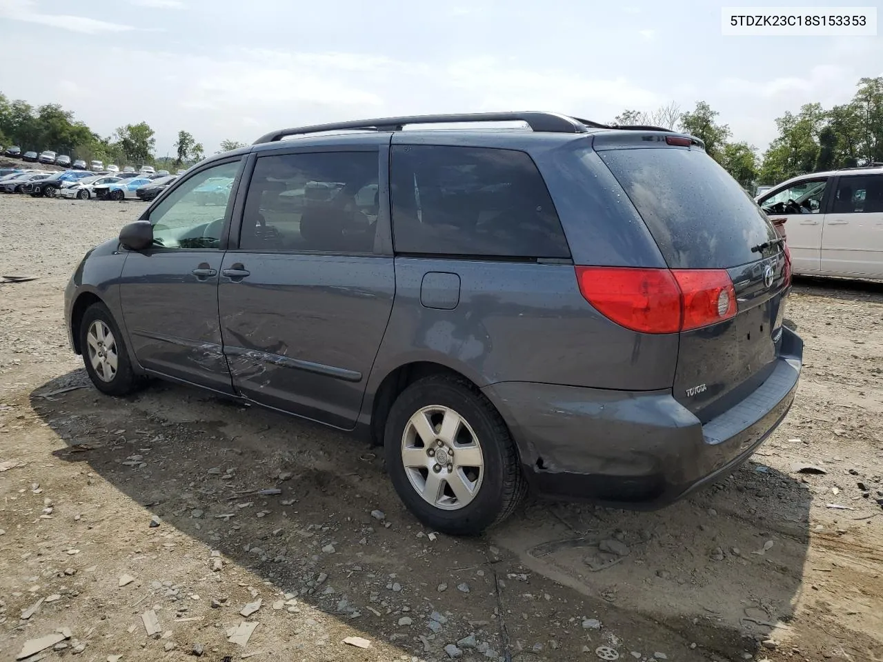 5TDZK23C18S153353 2008 Toyota Sienna Ce