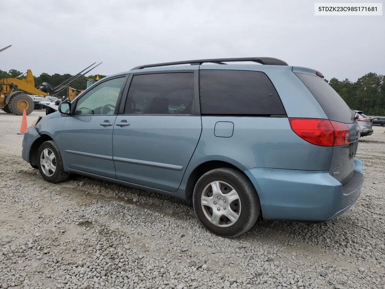 5TDZK23C98S171681 2008 Toyota Sienna Ce