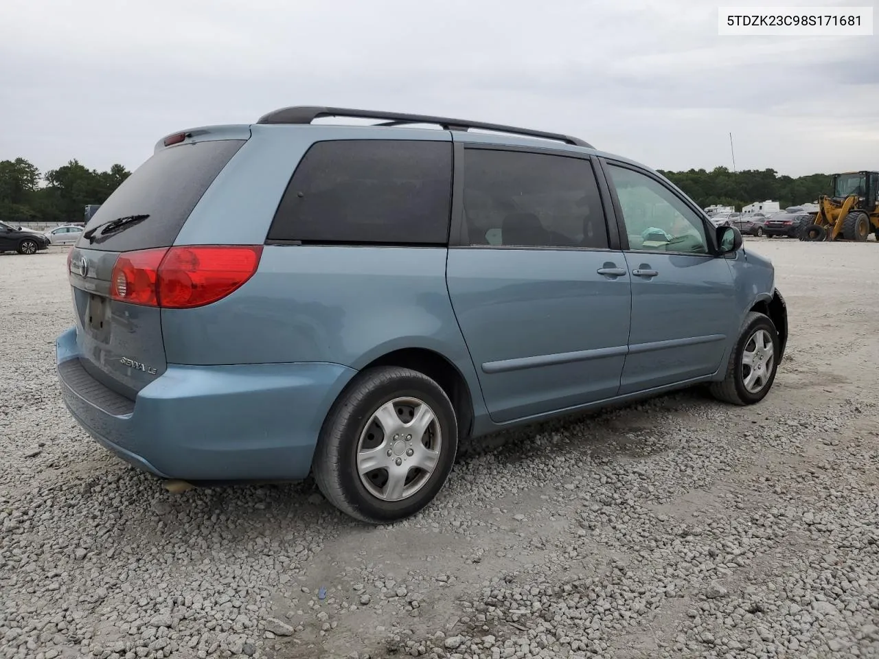 2008 Toyota Sienna Ce VIN: 5TDZK23C98S171681 Lot: 70692704