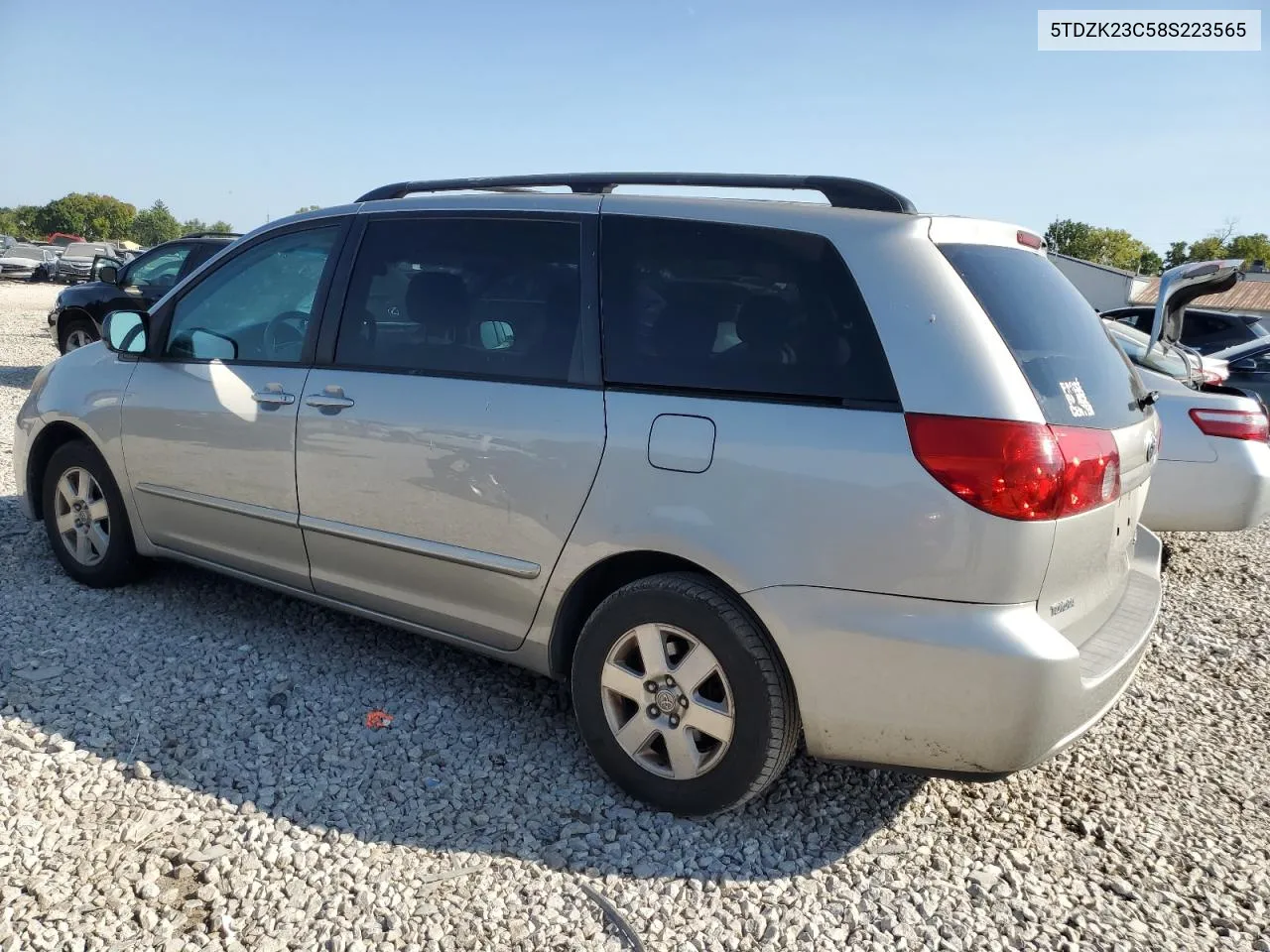 5TDZK23C58S223565 2008 Toyota Sienna Ce