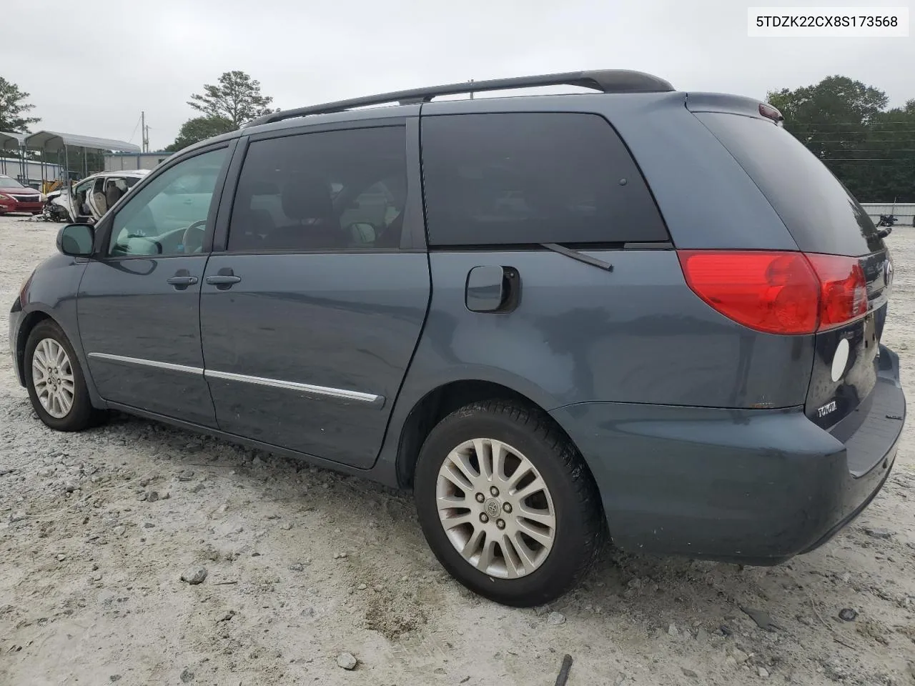 5TDZK22CX8S173568 2008 Toyota Sienna Xle