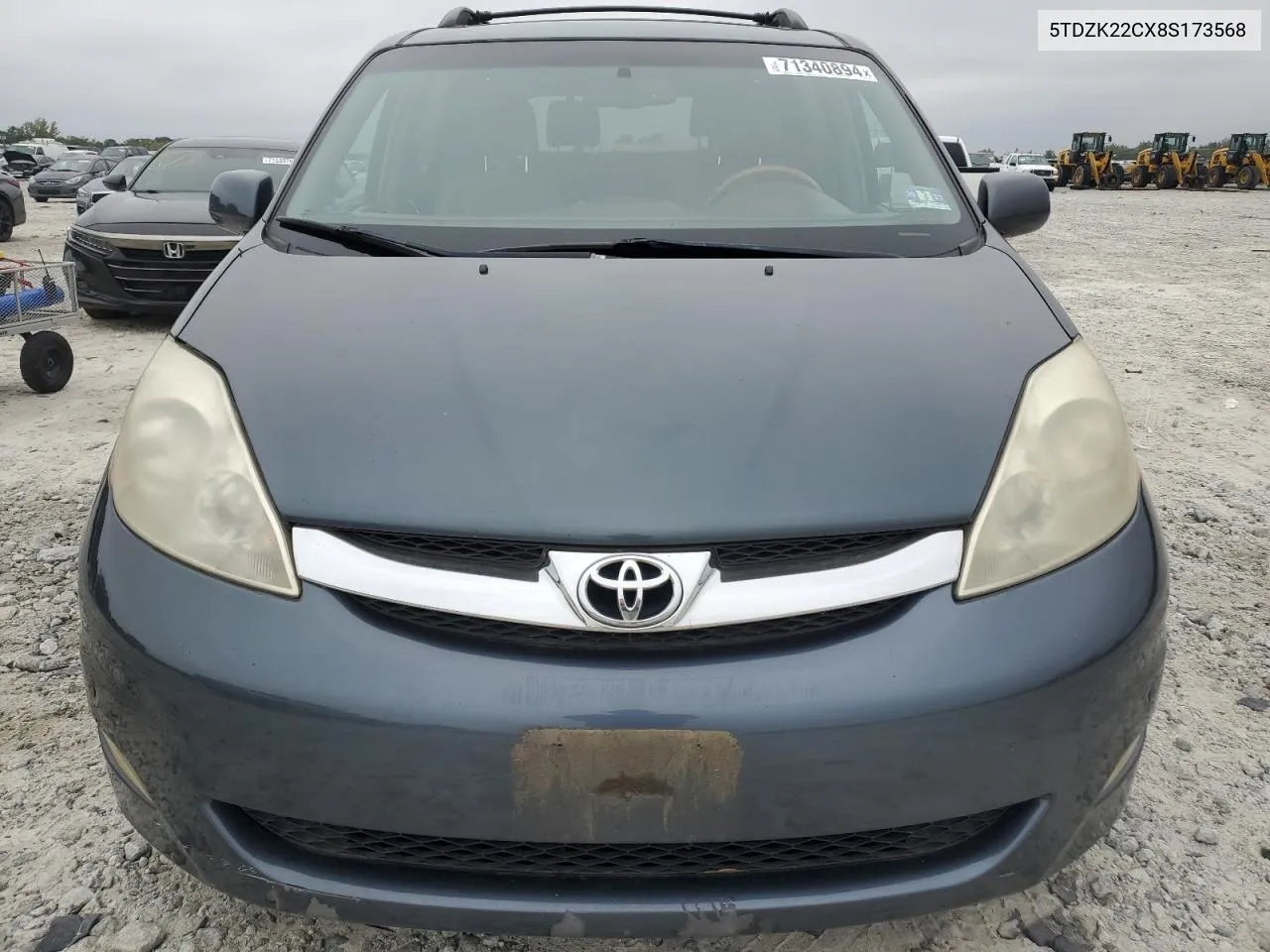 5TDZK22CX8S173568 2008 Toyota Sienna Xle