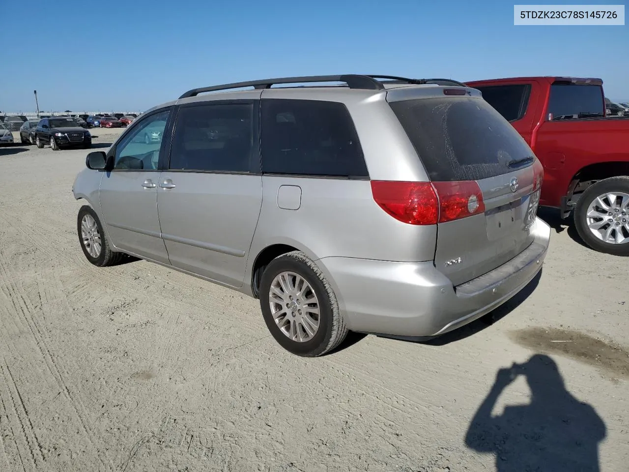 2008 Toyota Sienna Ce VIN: 5TDZK23C78S145726 Lot: 71440314