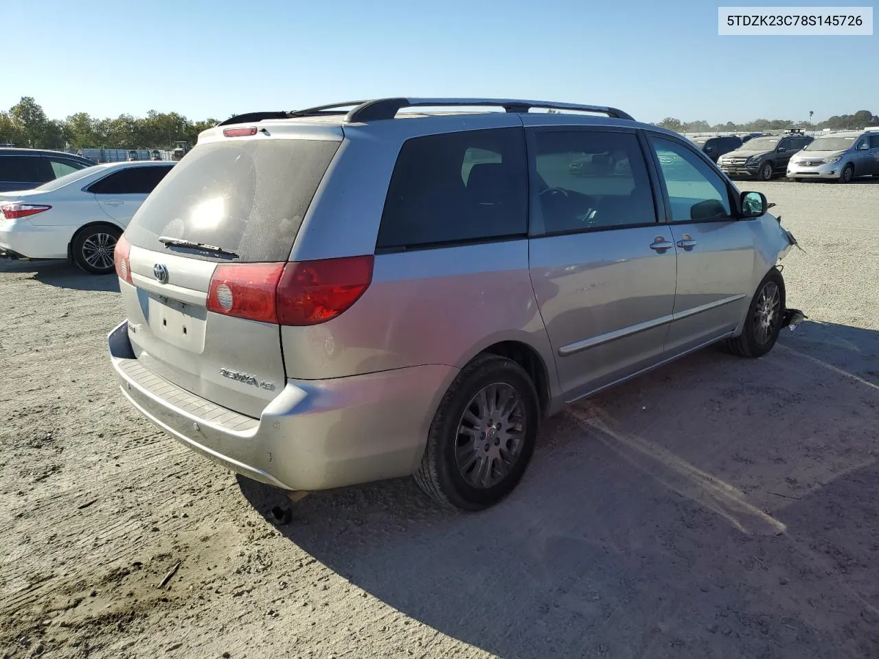 2008 Toyota Sienna Ce VIN: 5TDZK23C78S145726 Lot: 71440314