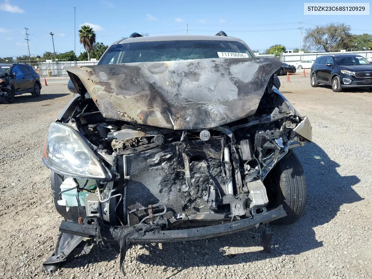 5TDZK23C68S120929 2008 Toyota Sienna Ce