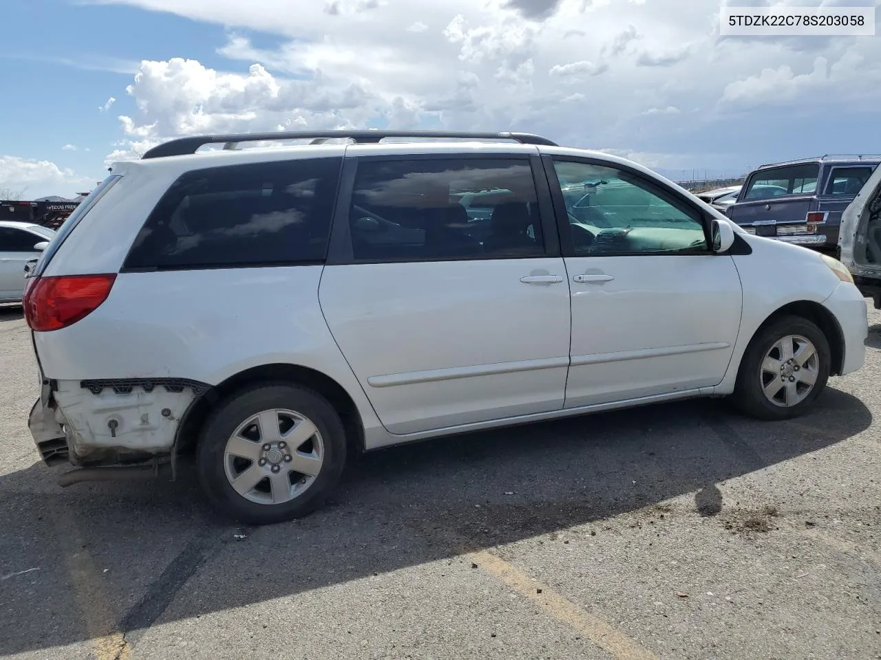 5TDZK22C78S203058 2008 Toyota Sienna Xle