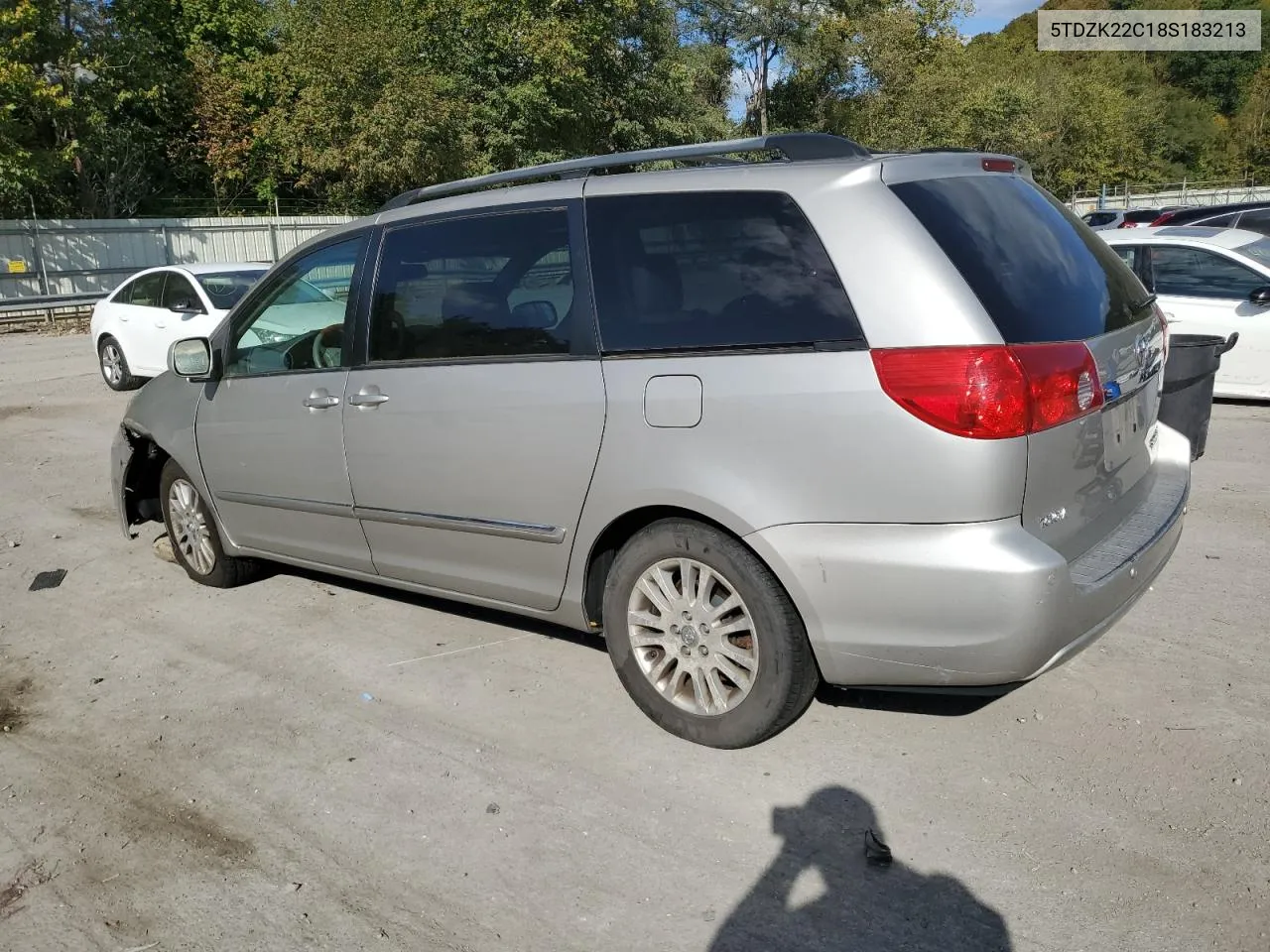 2008 Toyota Sienna Xle VIN: 5TDZK22C18S183213 Lot: 72261304