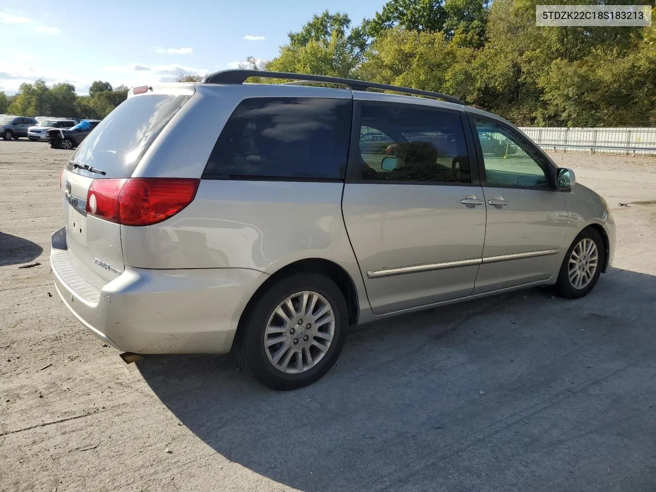 2008 Toyota Sienna Xle VIN: 5TDZK22C18S183213 Lot: 72261304