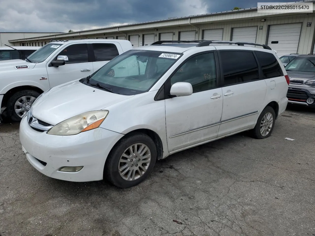 5TDBK22C28S015470 2008 Toyota Sienna Xle