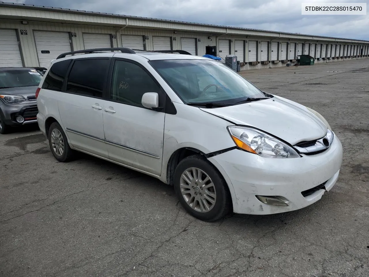 2008 Toyota Sienna Xle VIN: 5TDBK22C28S015470 Lot: 72498074