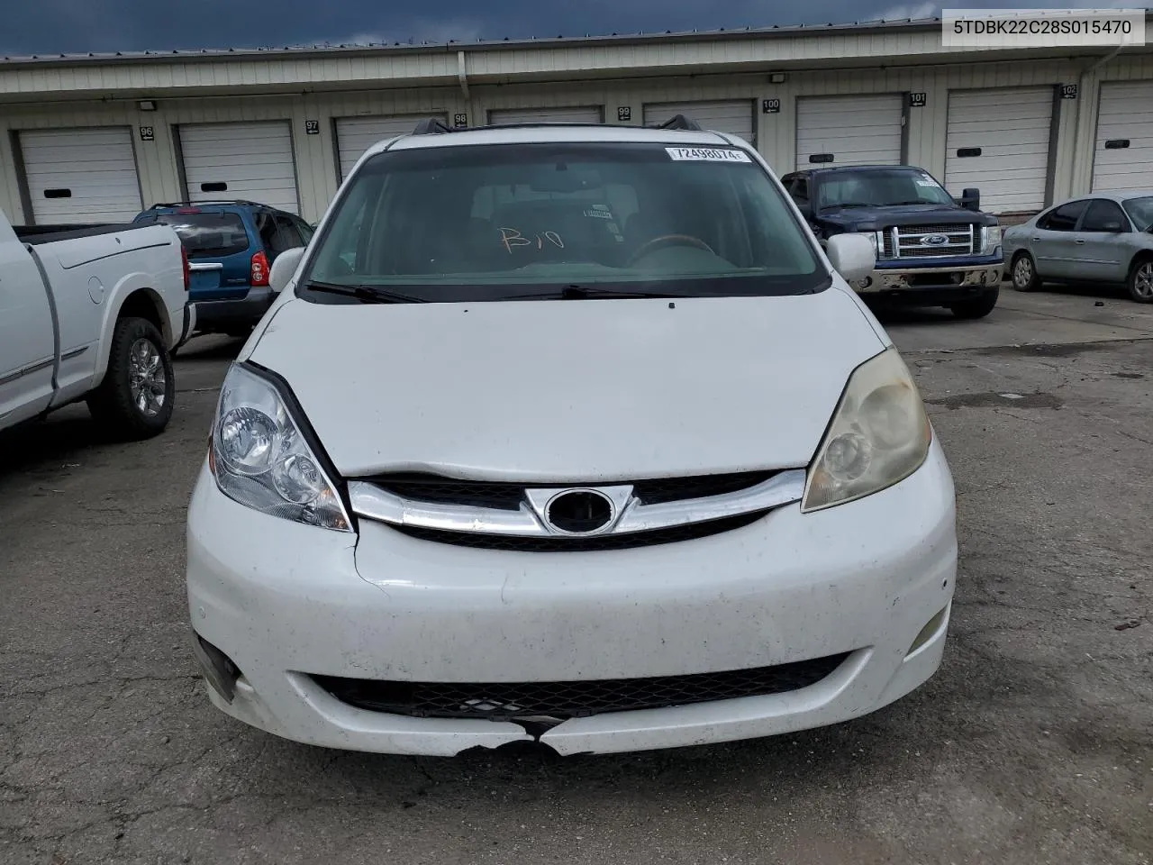 5TDBK22C28S015470 2008 Toyota Sienna Xle