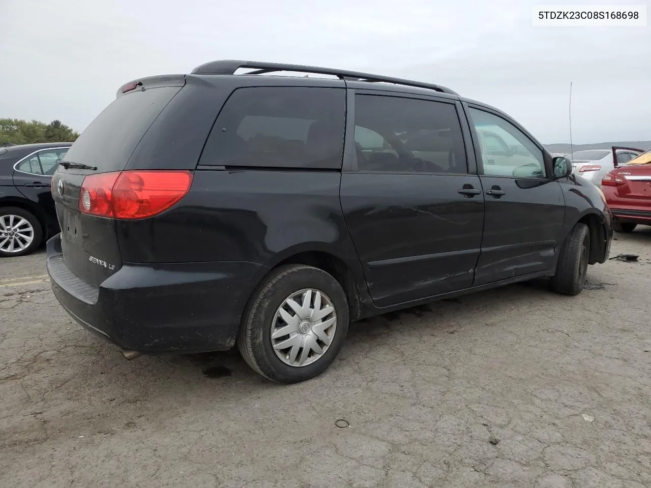 5TDZK23C08S168698 2008 Toyota Sienna Ce