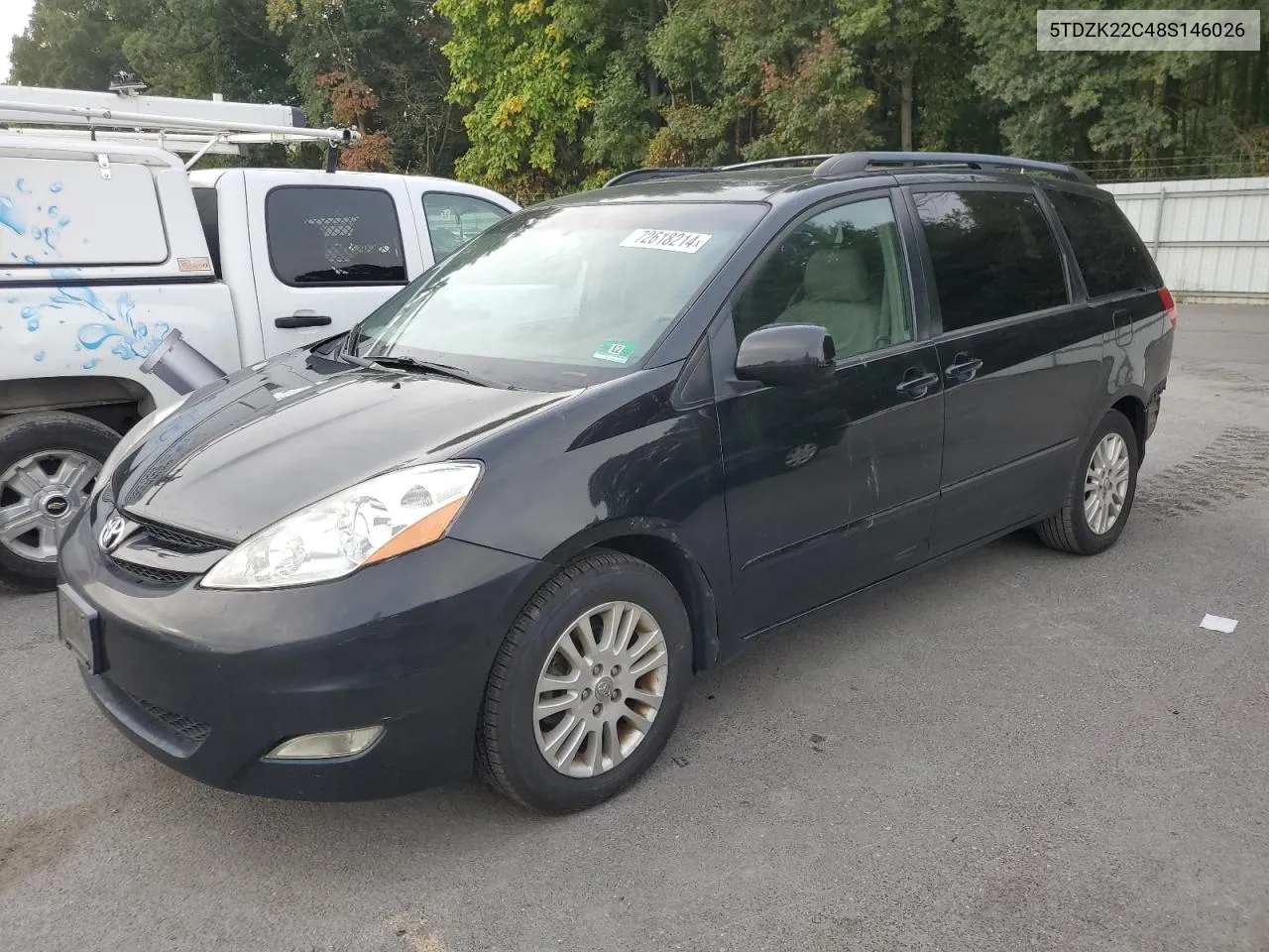 5TDZK22C48S146026 2008 Toyota Sienna Xle